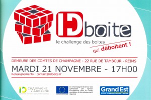 Artemise finaliste du « challenge des boites qui déboitent » 2017